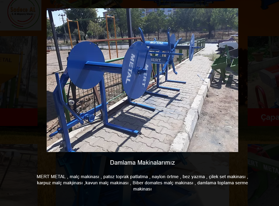 Damlama makineleri - Mert Metal damlama sulama cozumleri