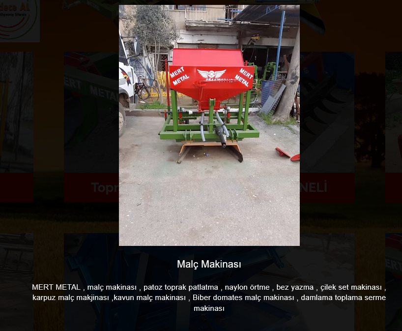 Elyaf serme ve toplama makinesi